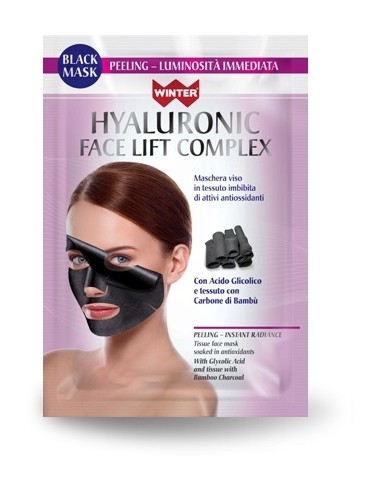 Winter Hyaluronic black mask peeling